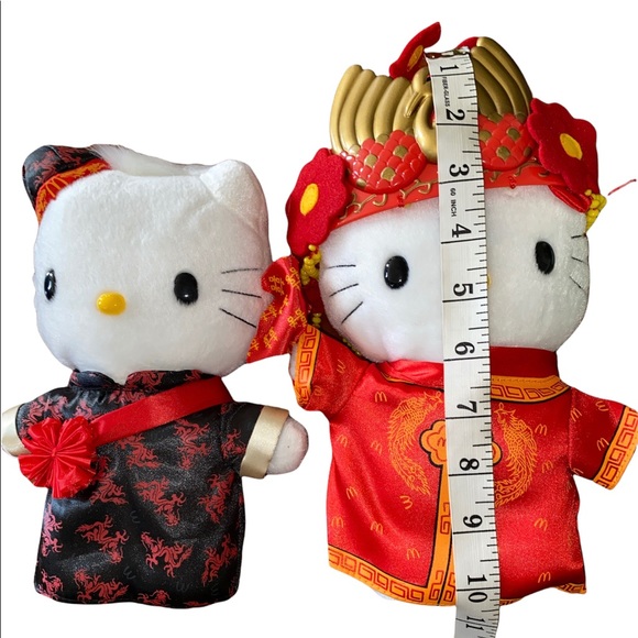 Mc Donald’s Hello Kitty & Dear Daniel 1999 Chinese Wedding Stuffed Dolls (NWOT) - Picture 4 of 5